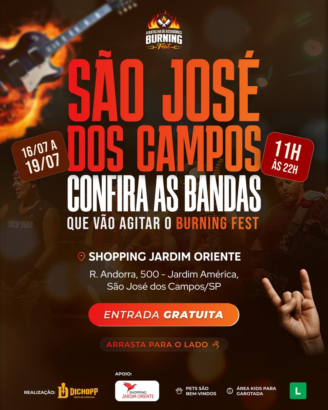 Flyer de AC/DC Cover