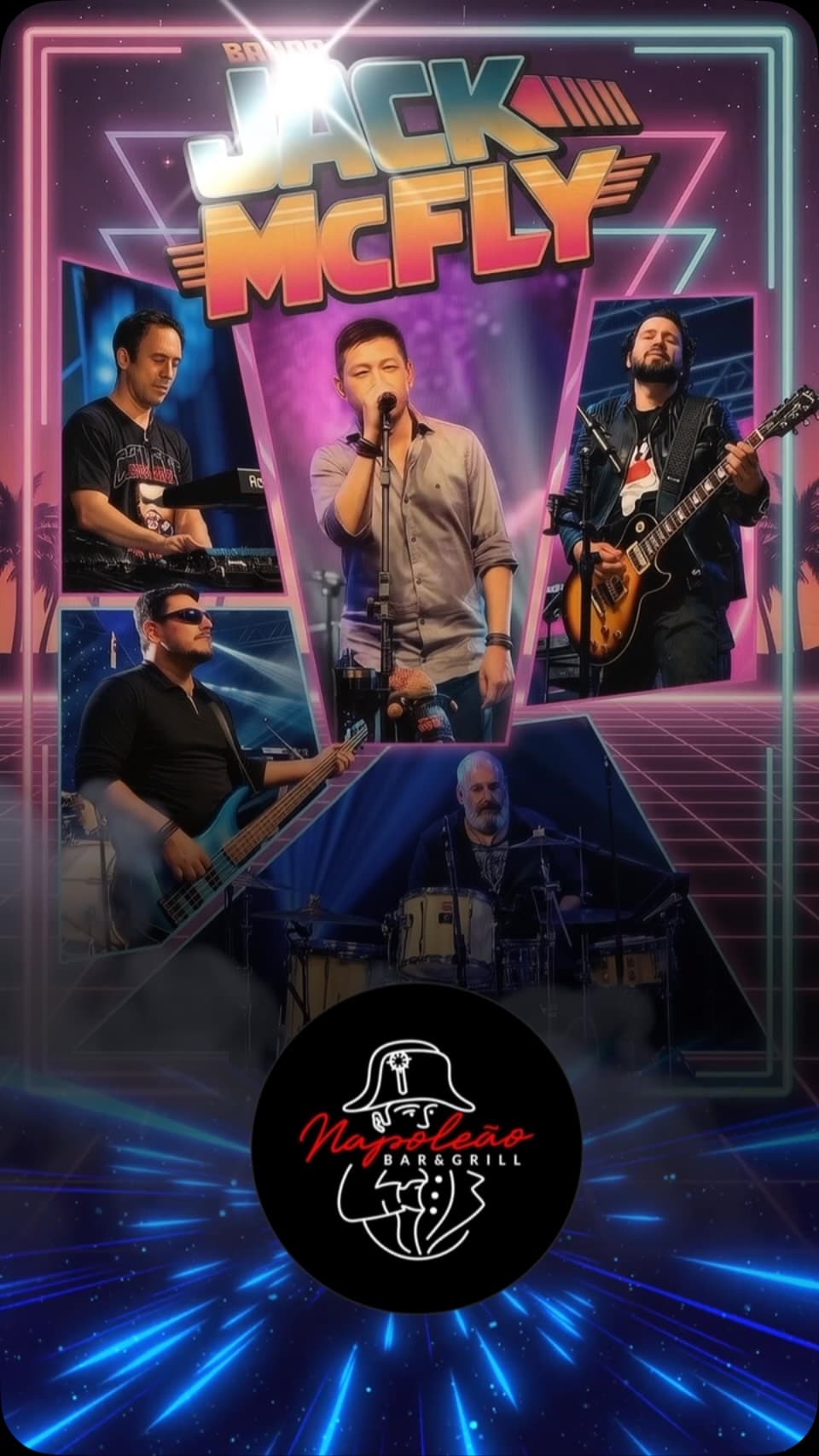 Flyer de Banda Jack McFly