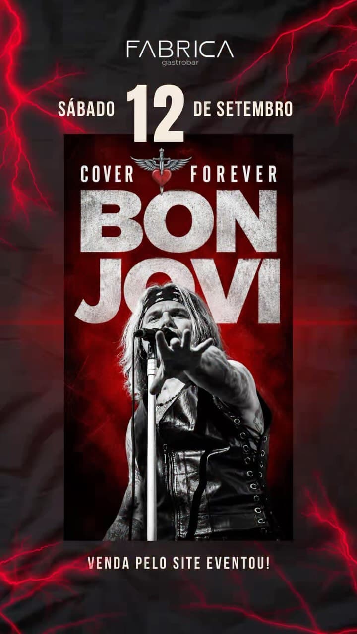 Flyer de Bon Jovi Forever