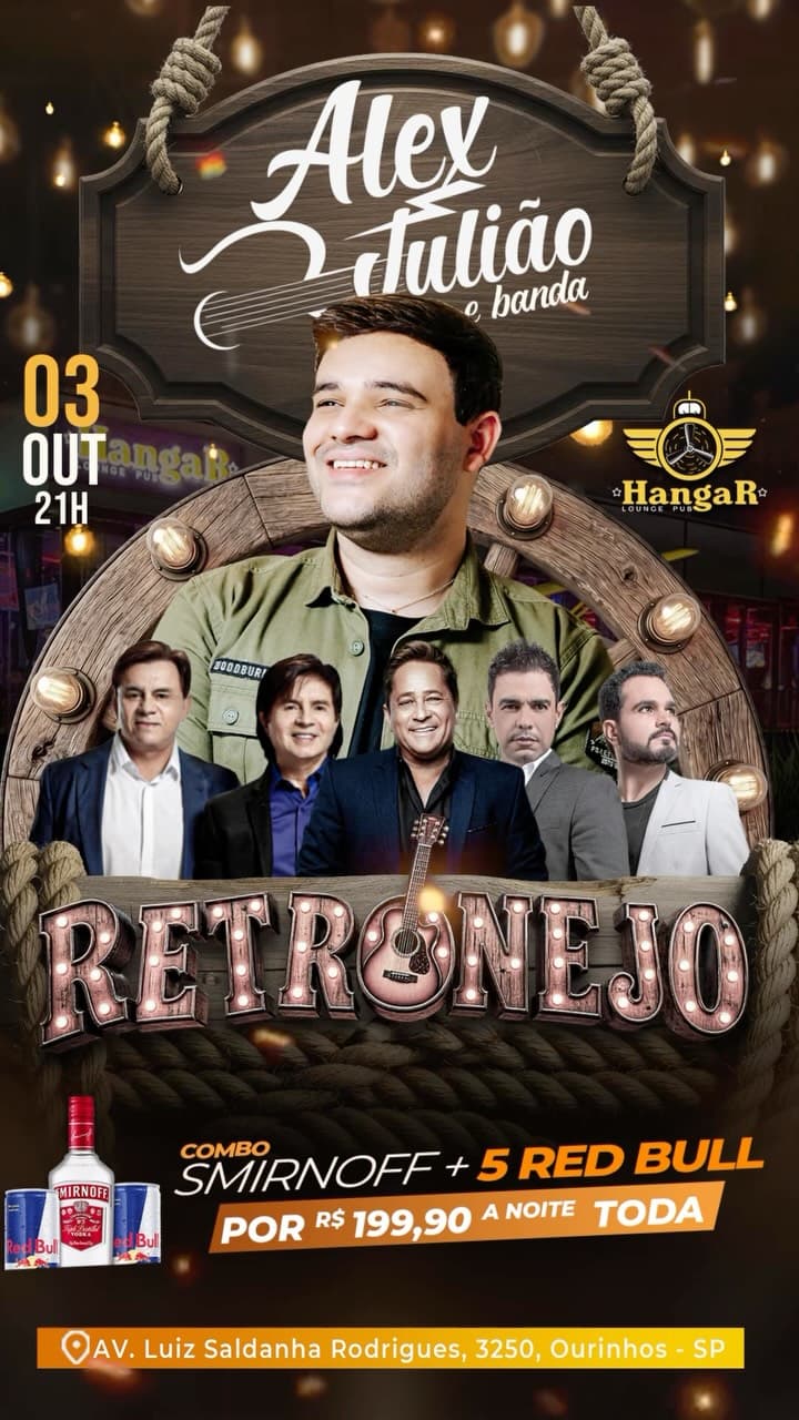 Flyer de Retronejo