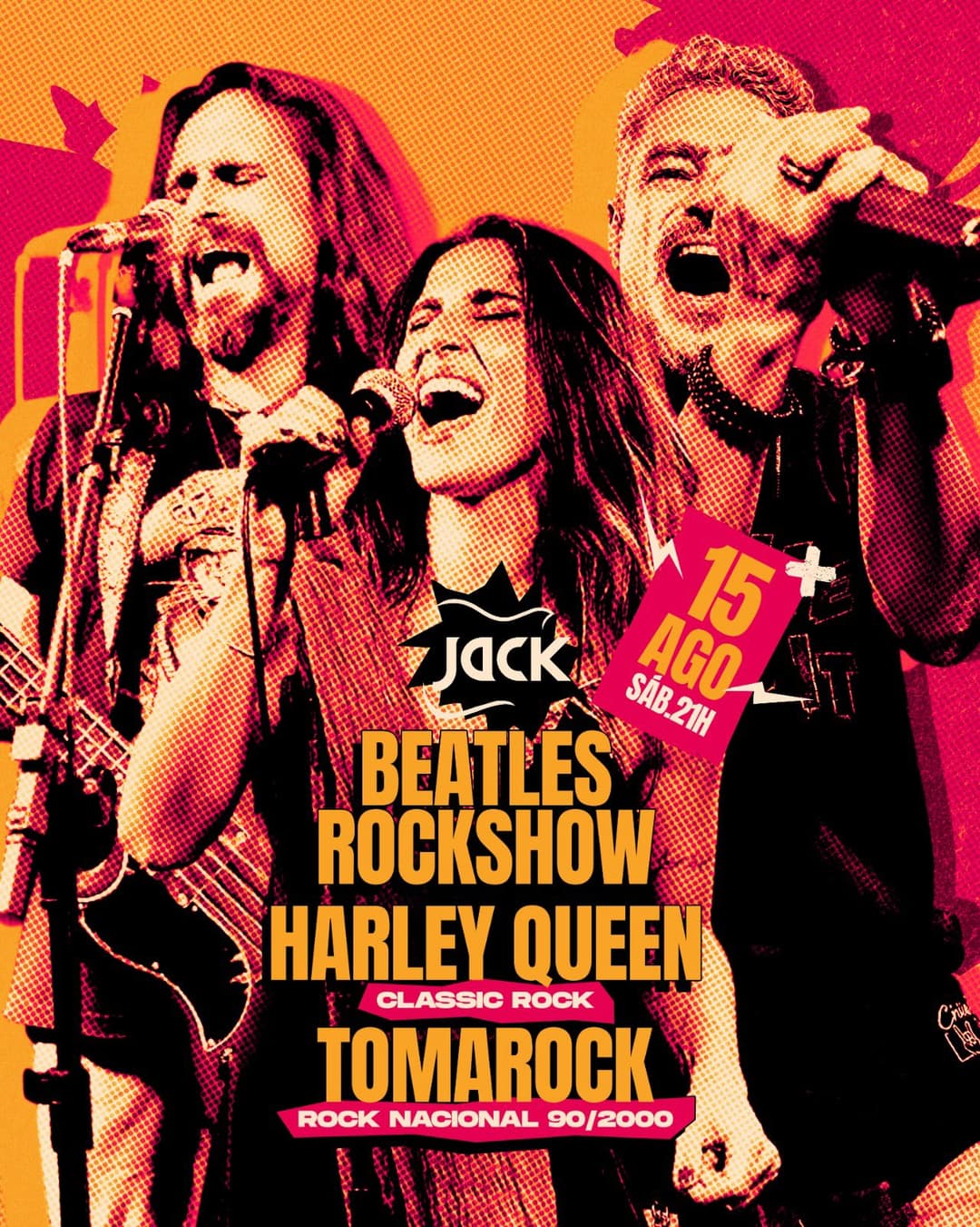 Flyer de Beatles Rockshow