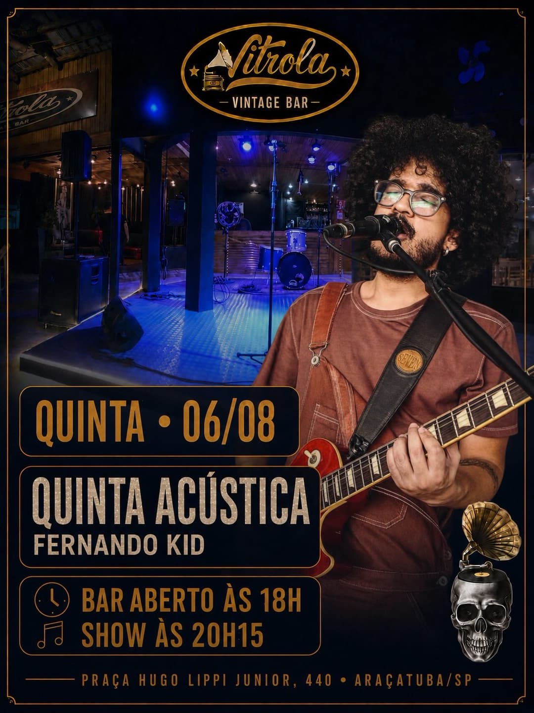 Flyer de Fernando Kid