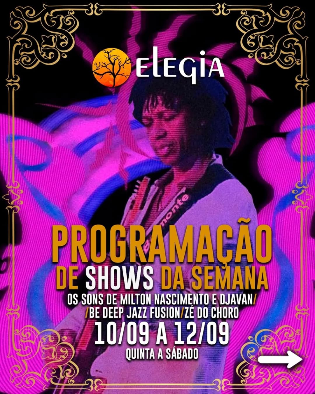 Flyer de Be Deep