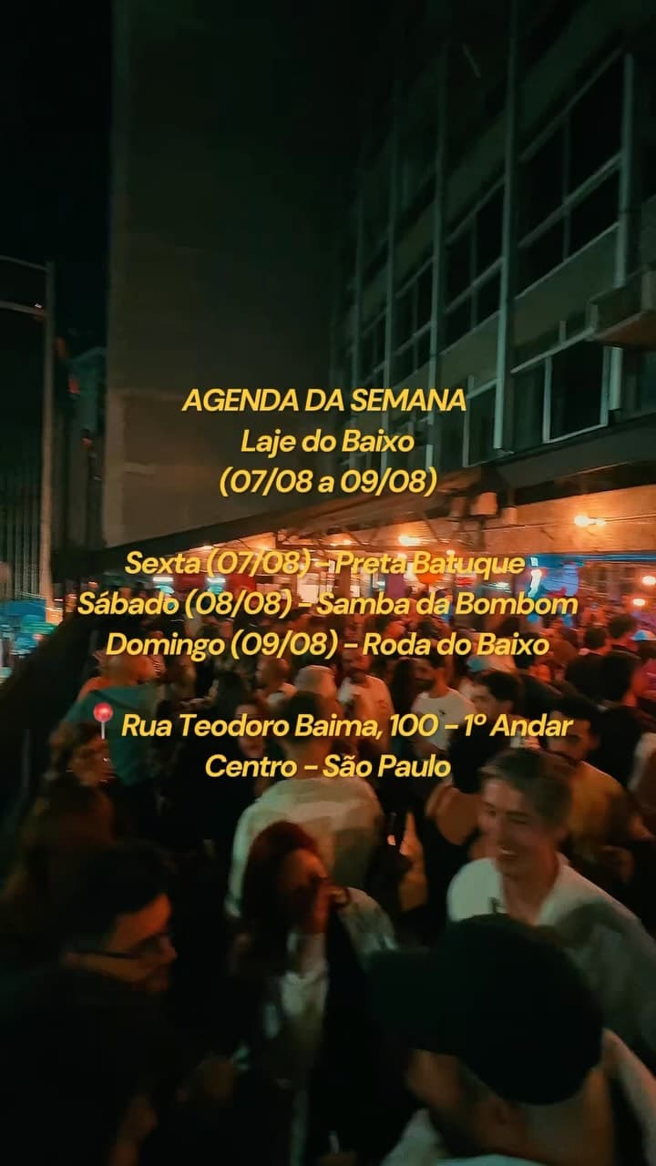 Flyer de Preta Batuque