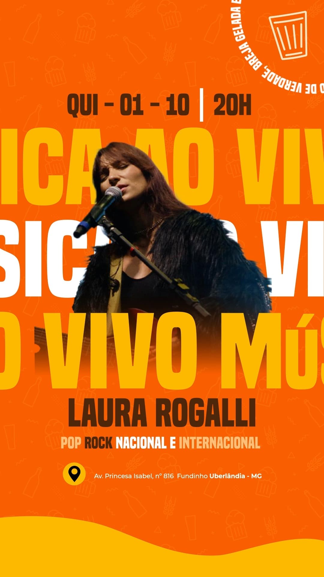 Flyer de Laura Rogalli