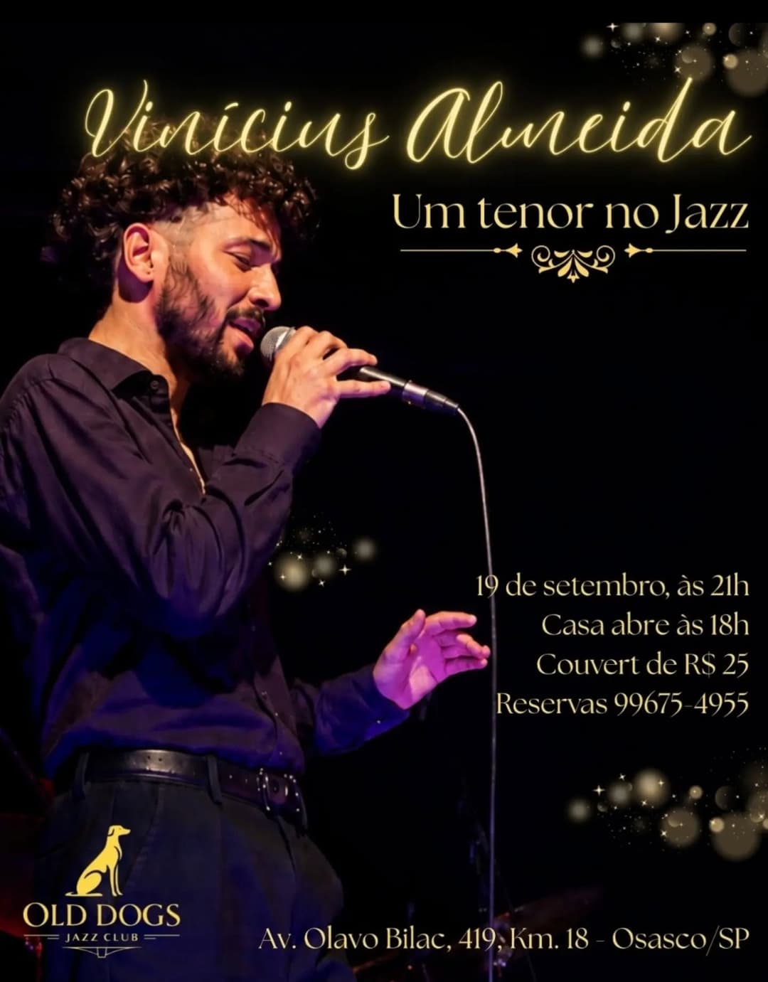 Flyer de Vinícius Almeida