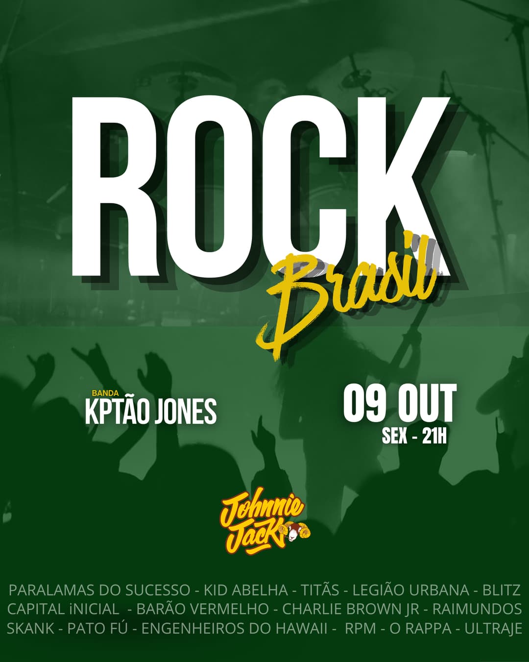 Flyer de KPTÃO JONES