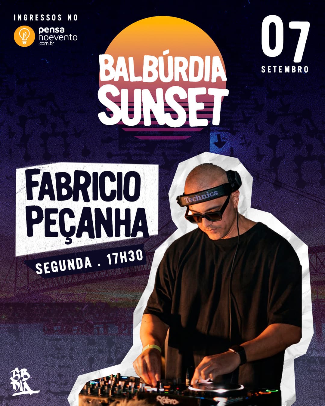 Flyer de Fabrício Peçanha