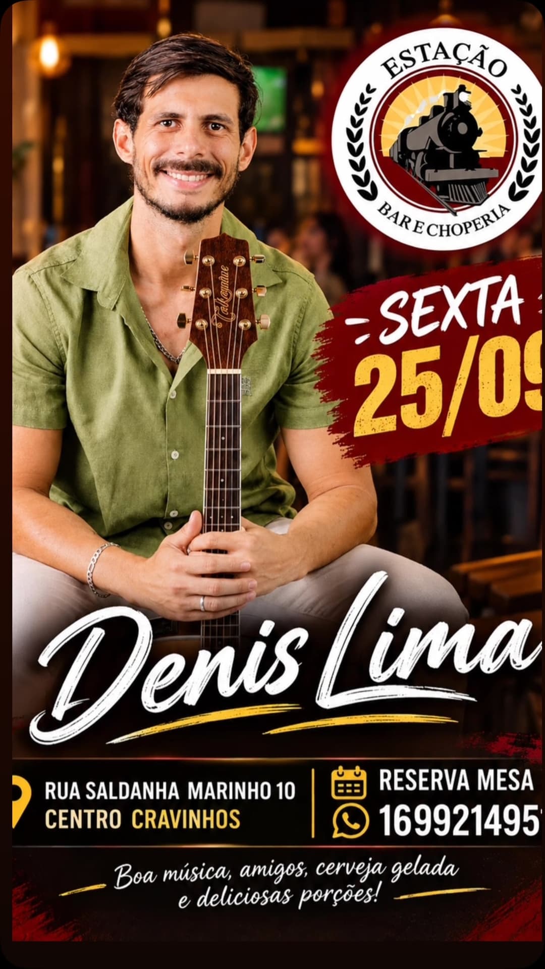 Flyer de Denis Lima