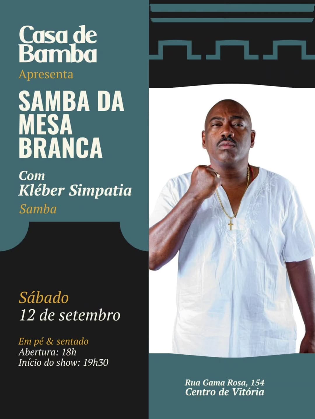 Flyer de Kléber Simpatia
