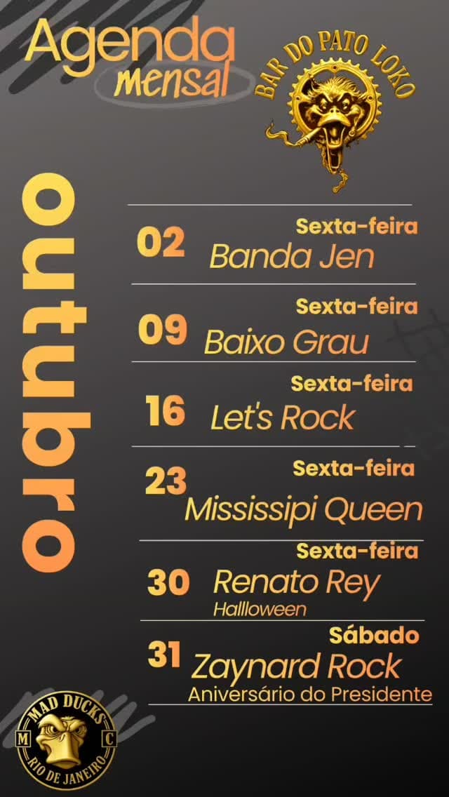 Flyer de Renato Rey