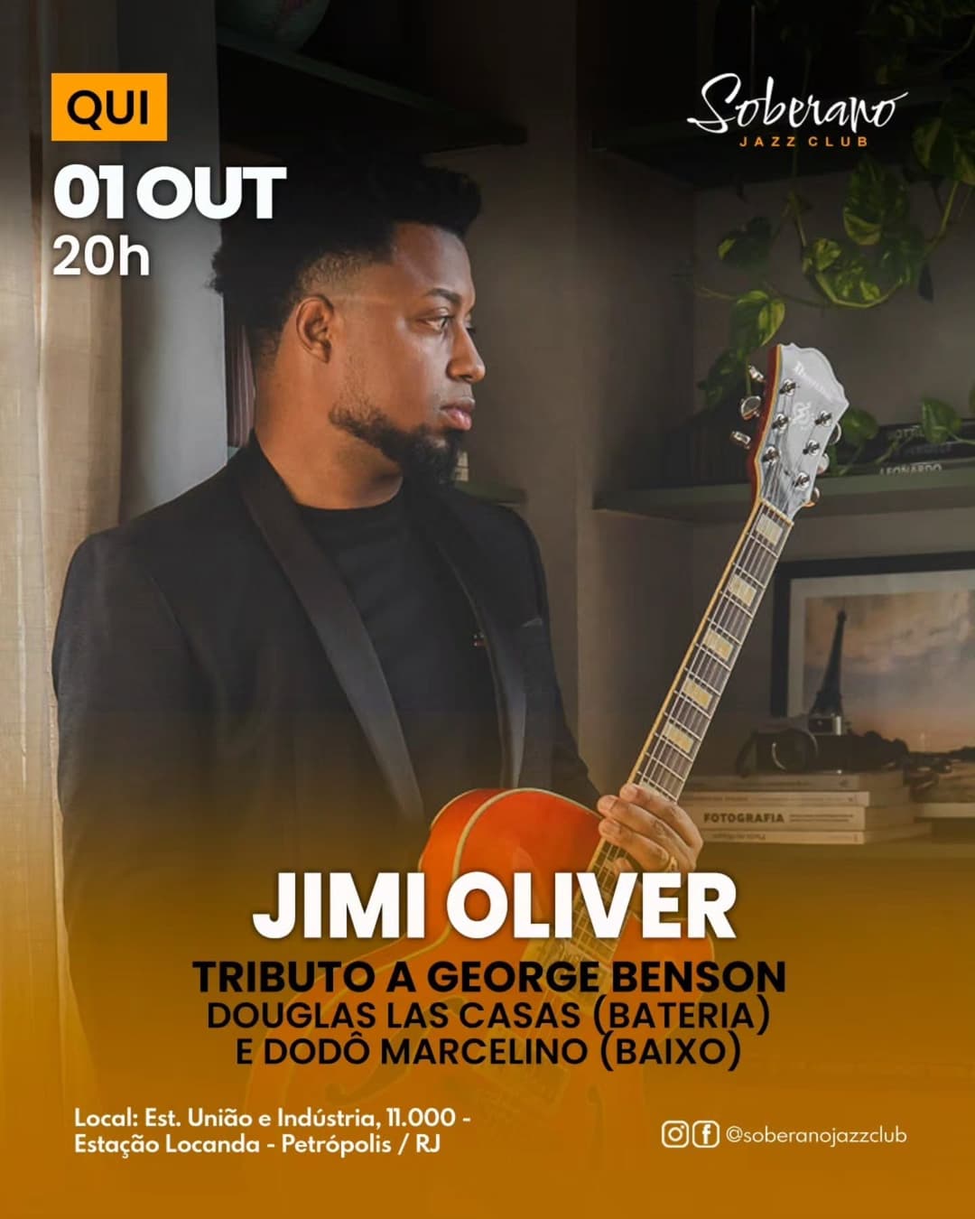 Flyer de Jimi Oliver