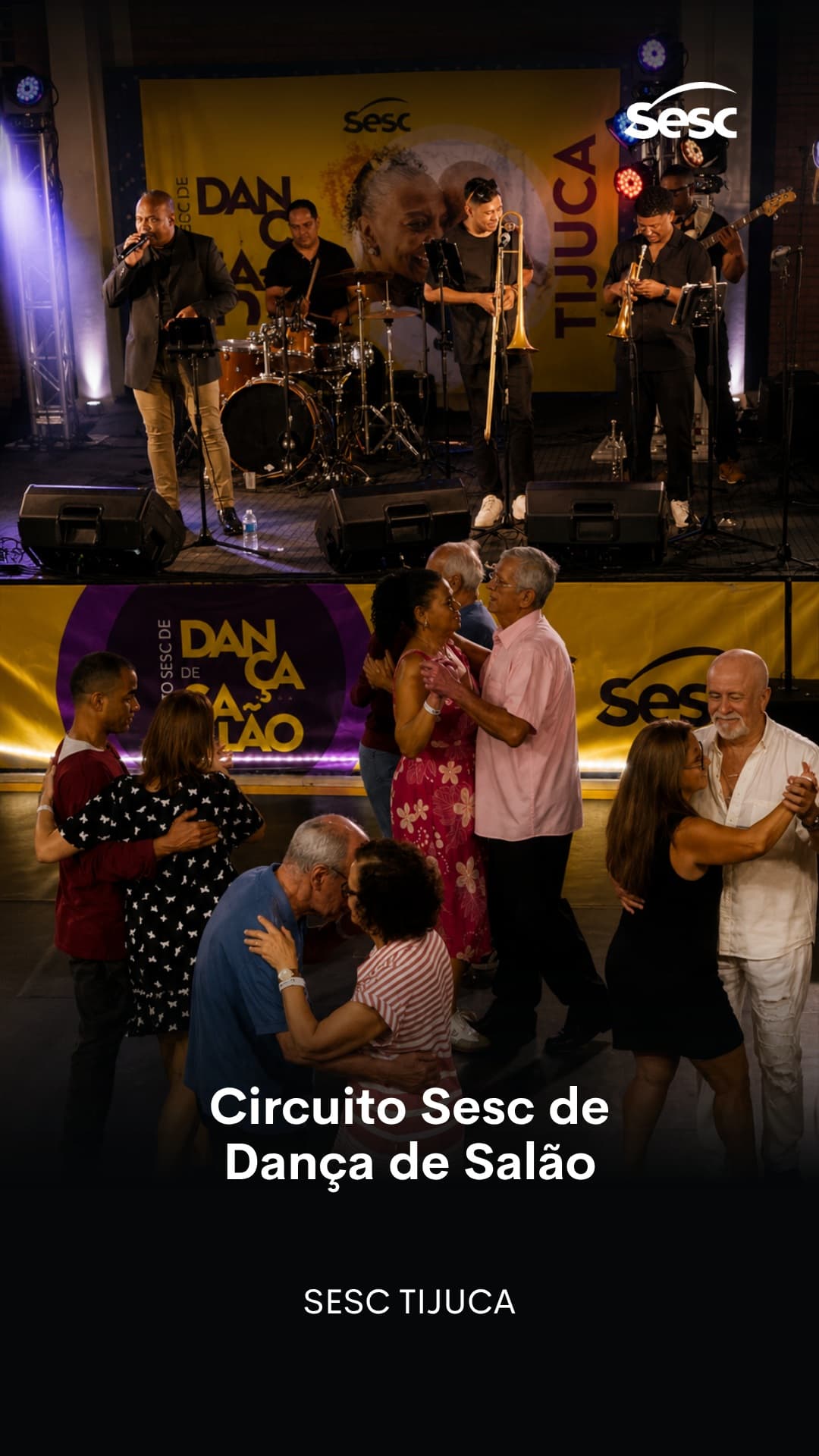 Flyer de Bruno e Banda