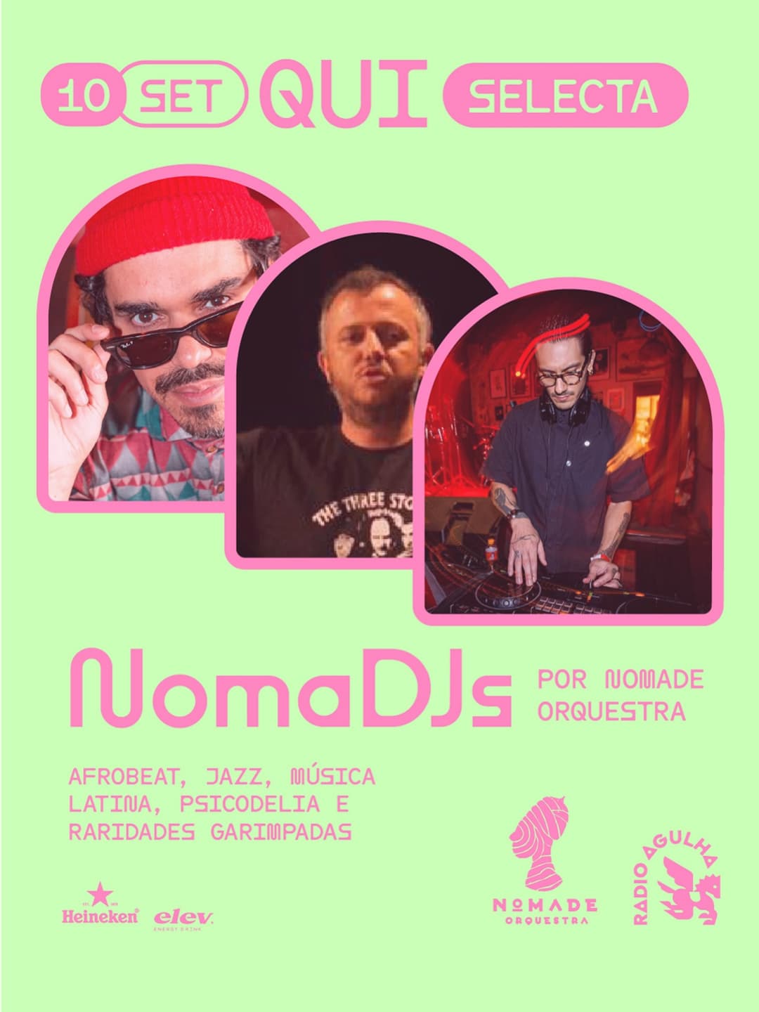 Flyer de Nomade Orquestra