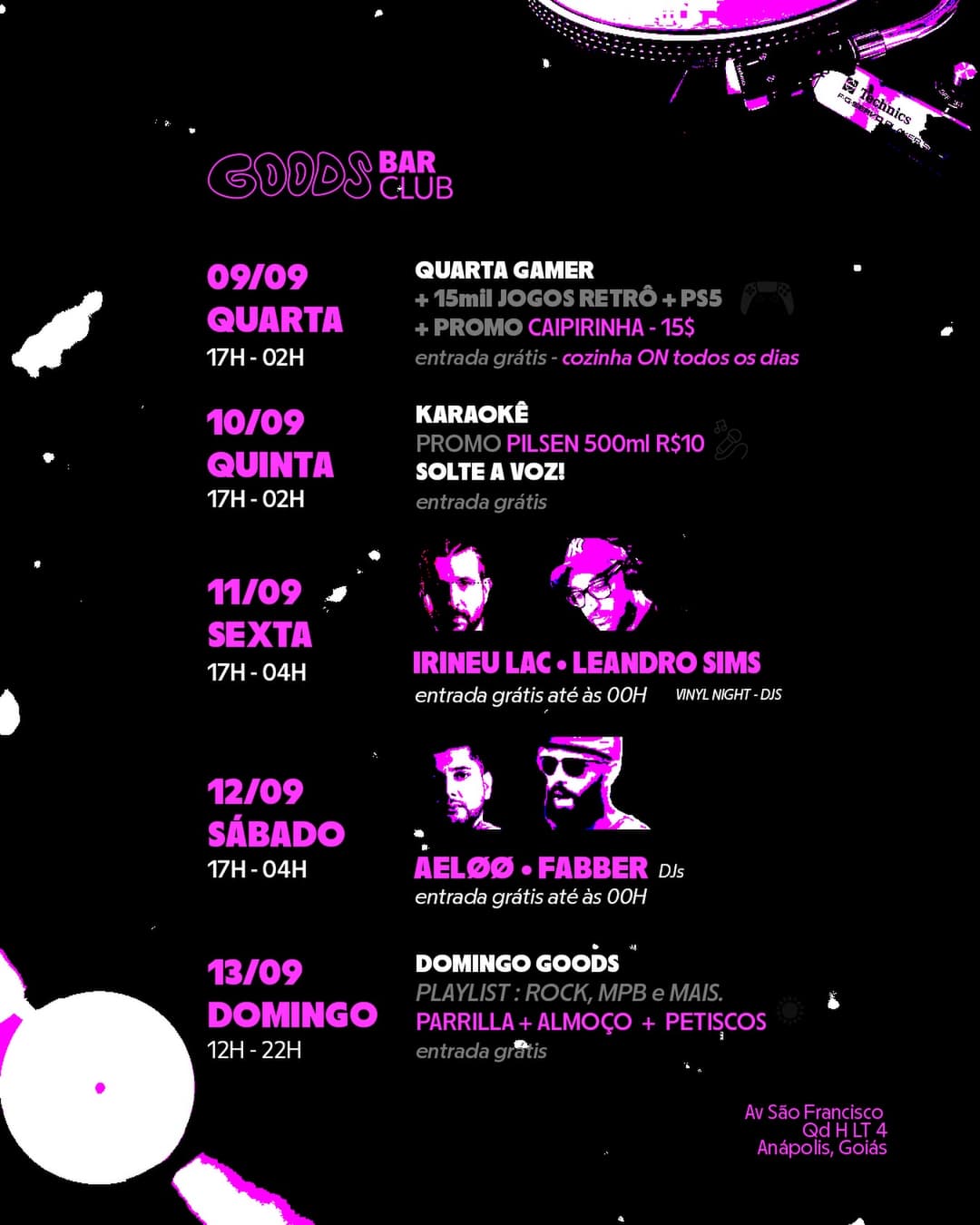 Flyer de Aeloo e Fabber