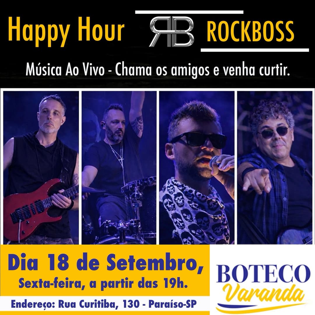 Flyer de ROCKBOSS