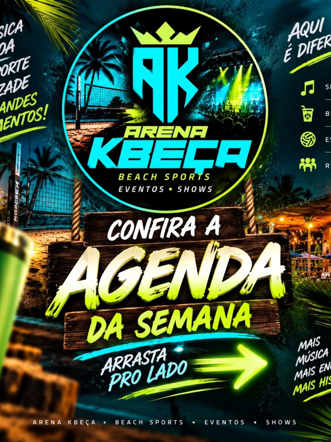Flyer de Marco Júnior e DJ Chocolate