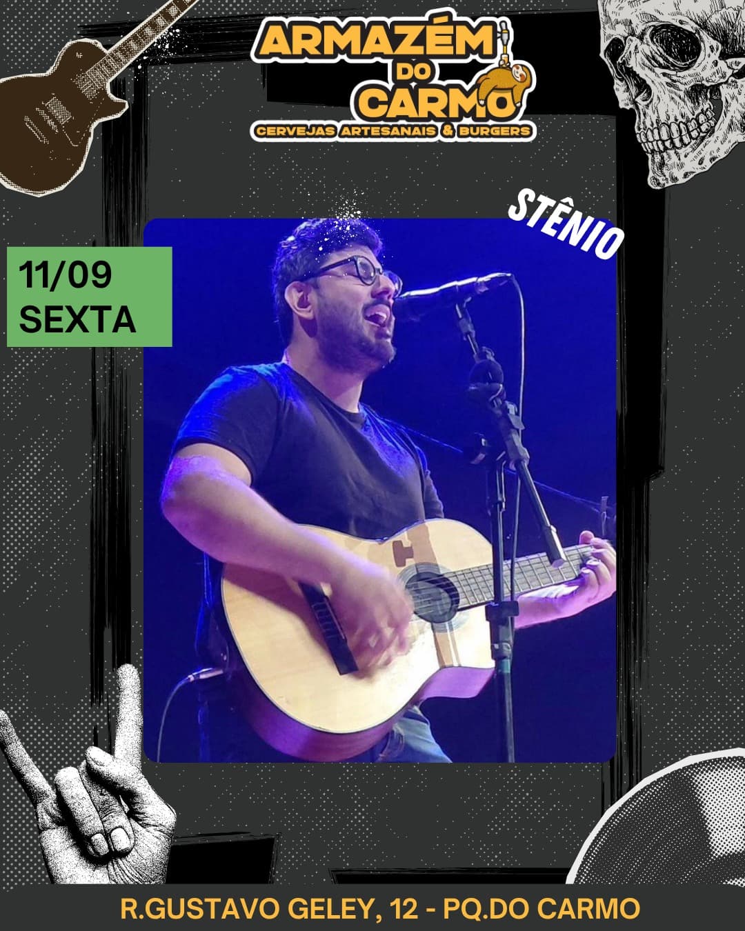 Flyer de Stênio