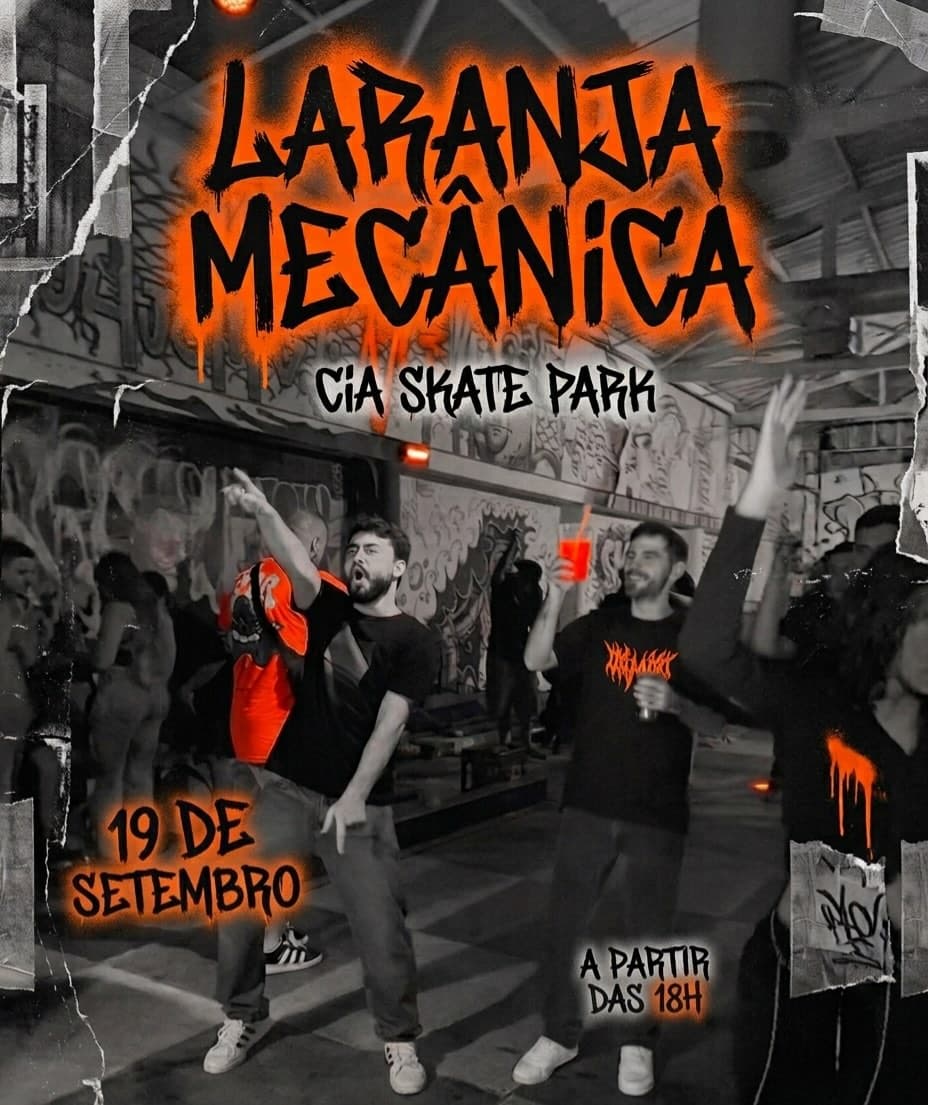 Flyer de Laranja Mecânica