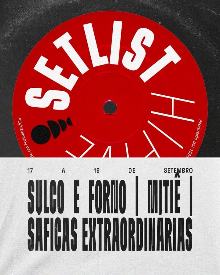 Flyer de emquasetudo, peaug e Boca do Sol