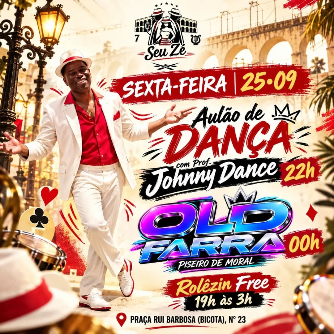 Flyer de Old Farra
