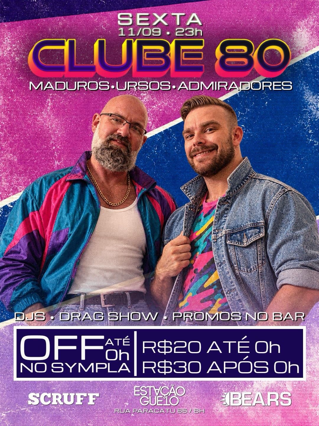 Flyer de Leonel e Dolly & Marco
