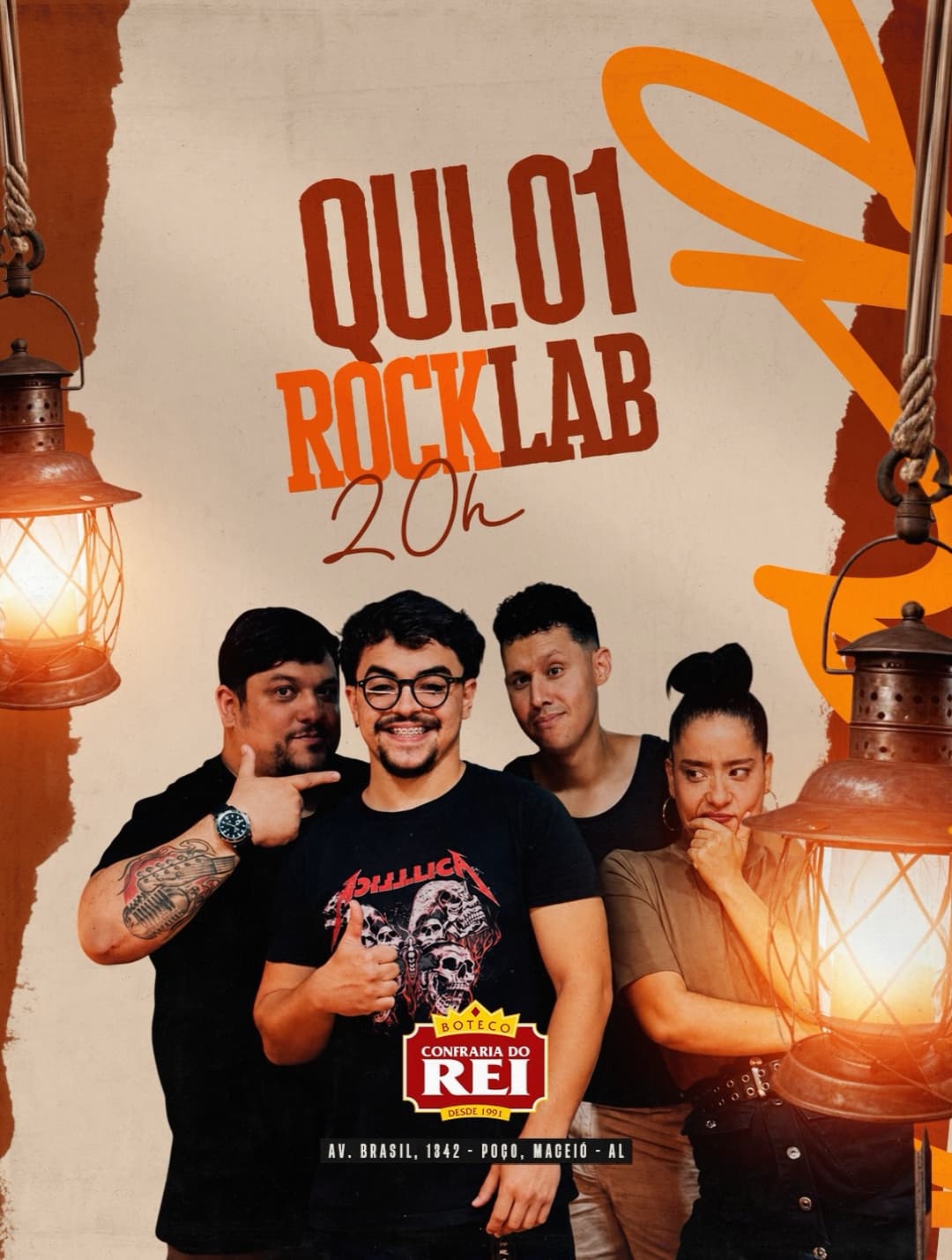 Flyer de Rock Lab