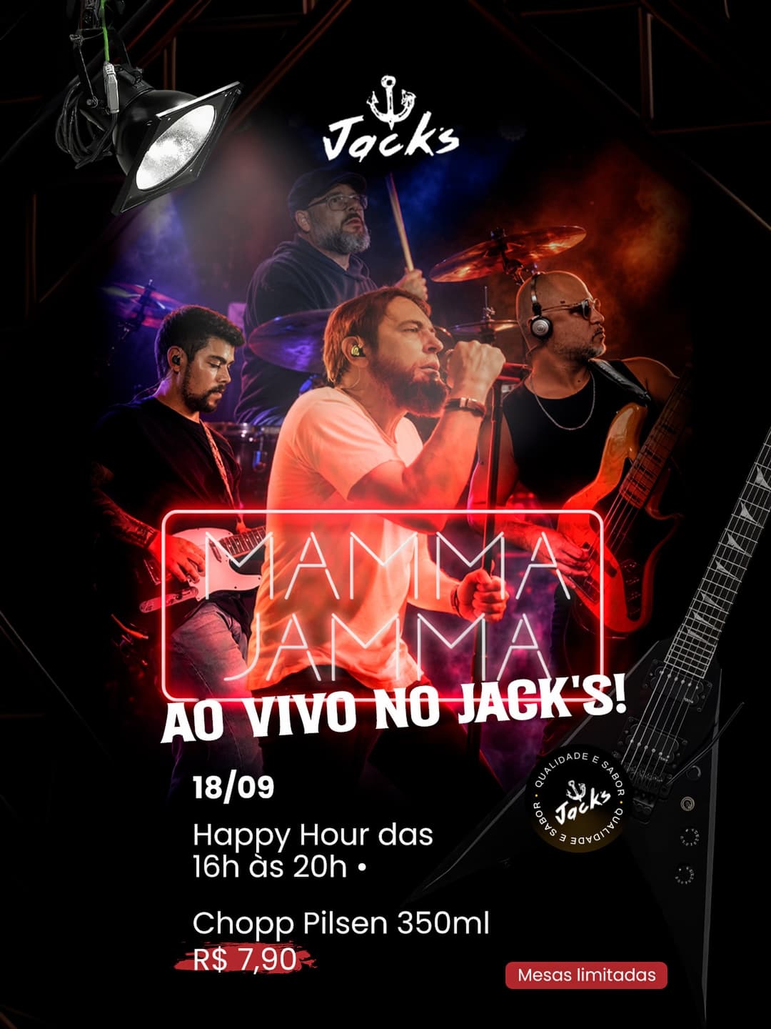 Flyer de Mamma Jamma