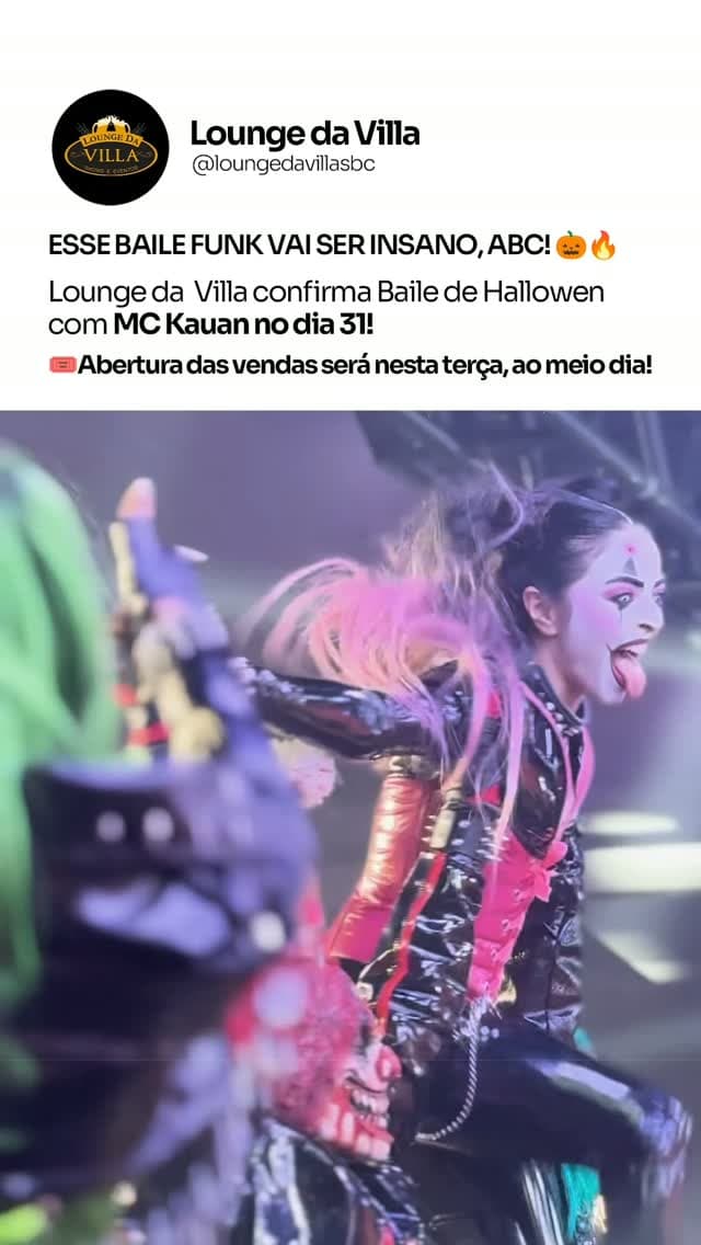 Flyer de MC Kauan