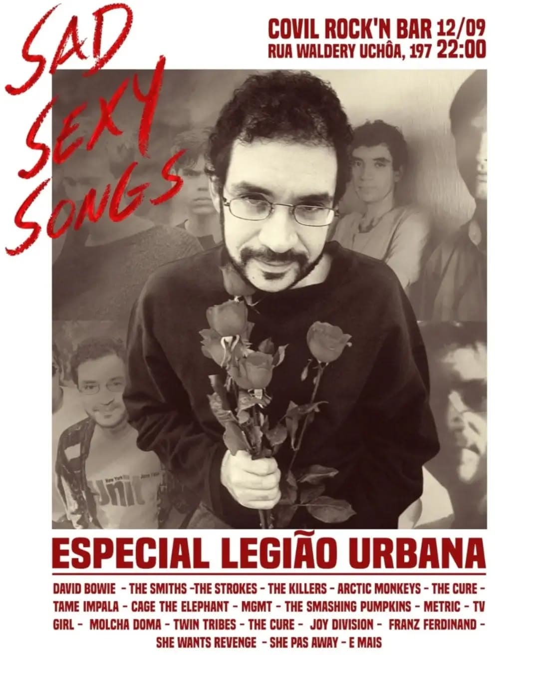 Flyer de SADSEXYSONGS, fabriciomesquita92 e mais 2 artistas