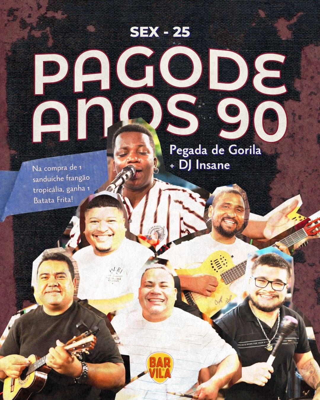 Flyer de Pegada de Gorila