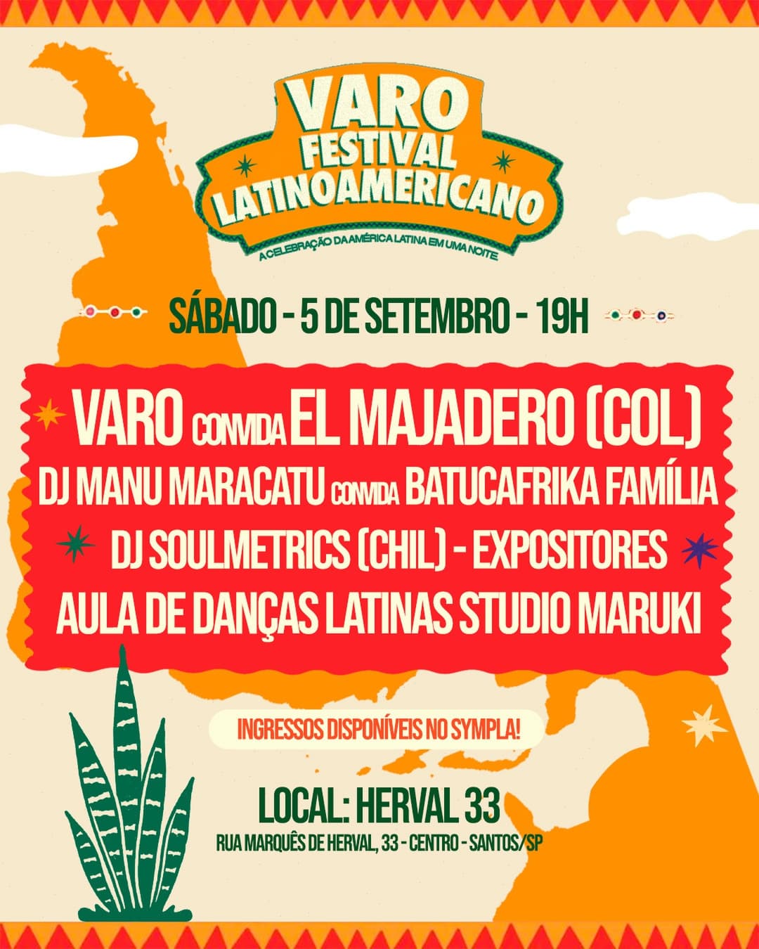 Flyer de Varo, Aleksey El Majadero, Manu, Áfrika Família, DJ soulmetrics_7, VARO convida elmajaderoyosoy e manu.maracatu + afrikafamilia