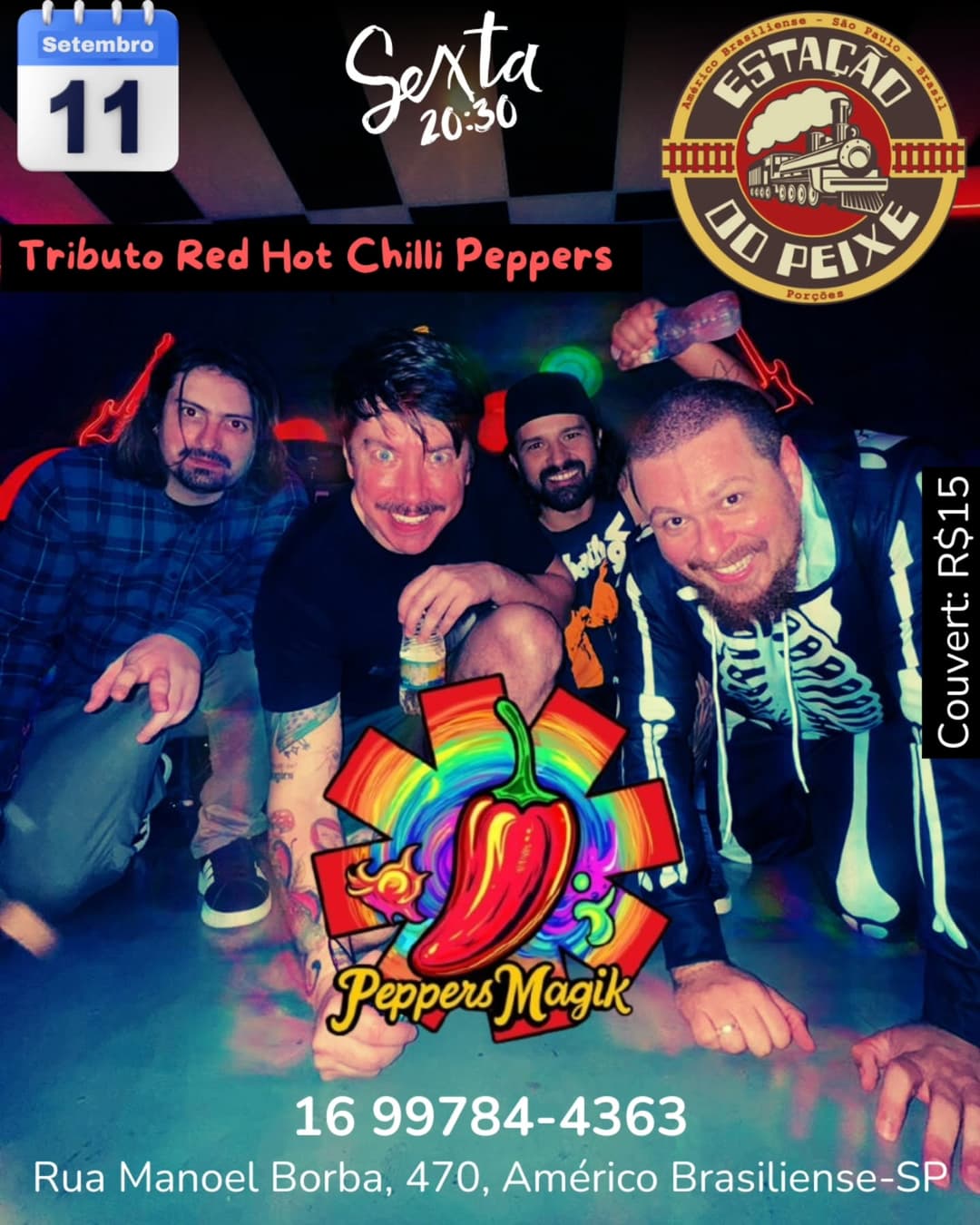 Flyer de Peppers Magik