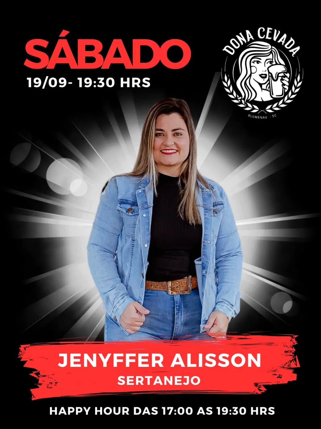 Flyer de Jenyffer Alisson