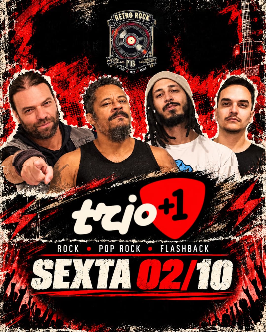 Flyer de Trio + 1