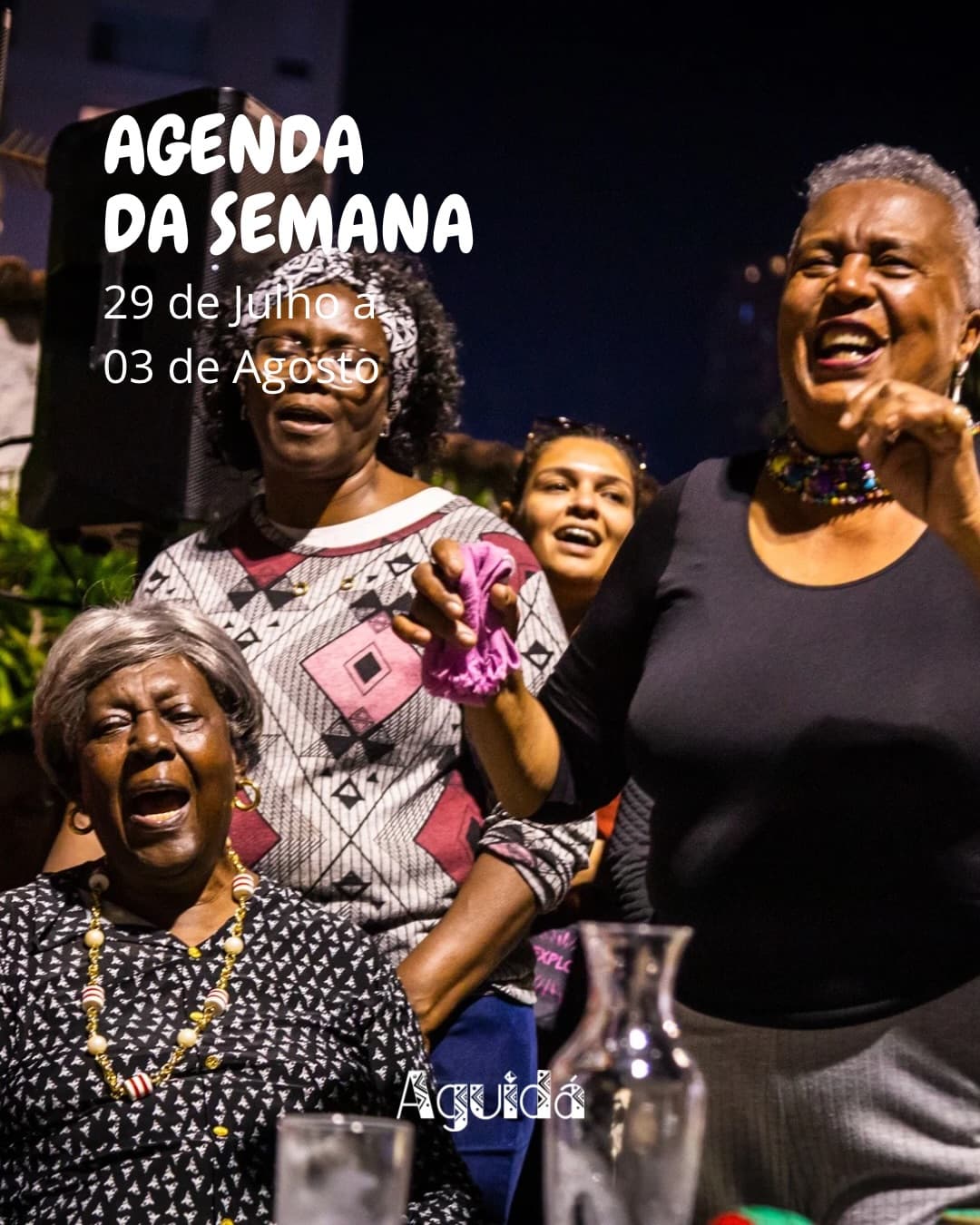 Flyer de Samba do Aguidá