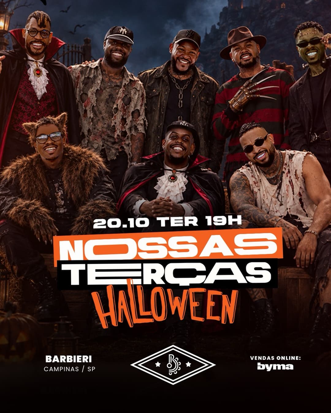 Flyer de Nossas Terças