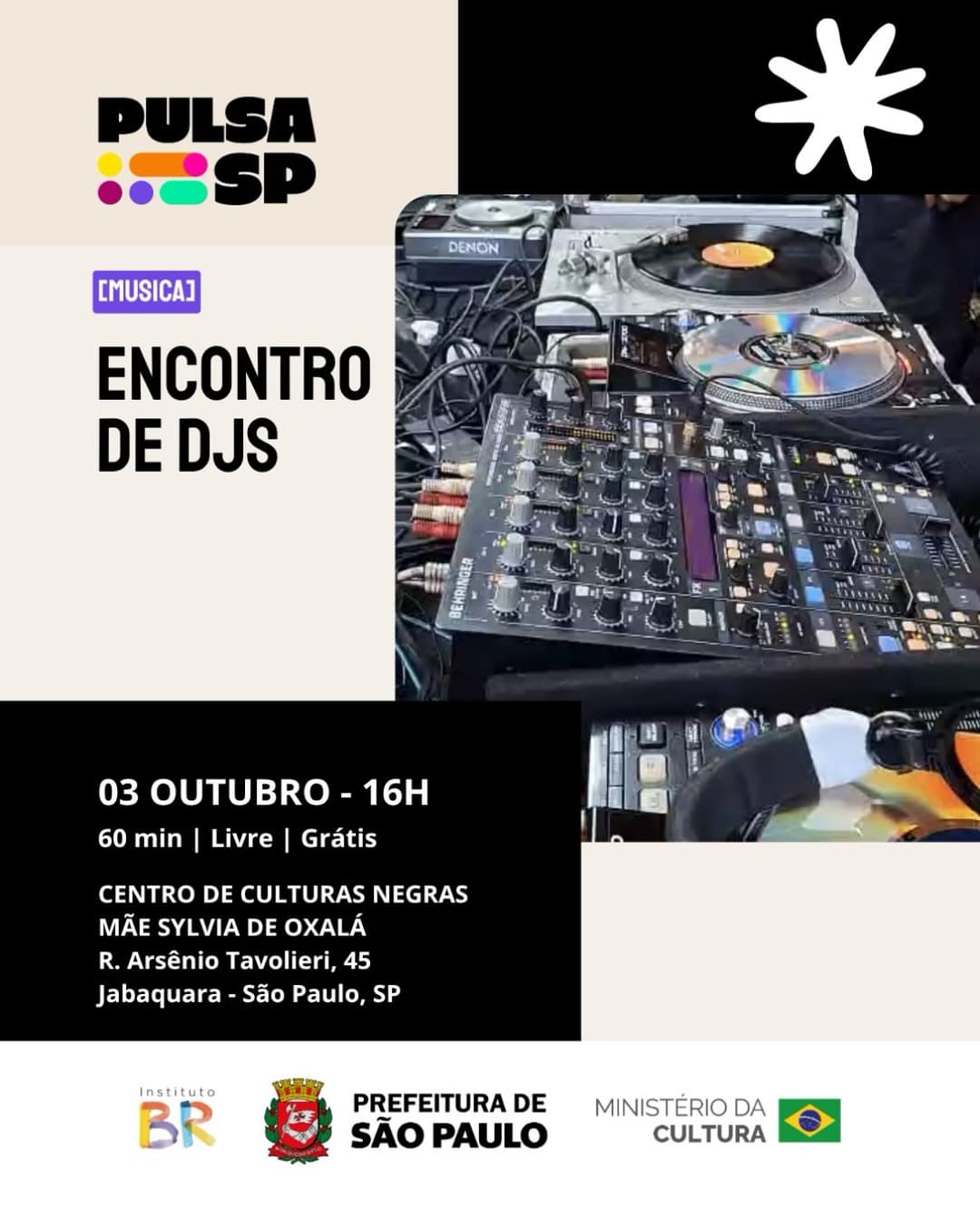Flyer de Made in Passinhos