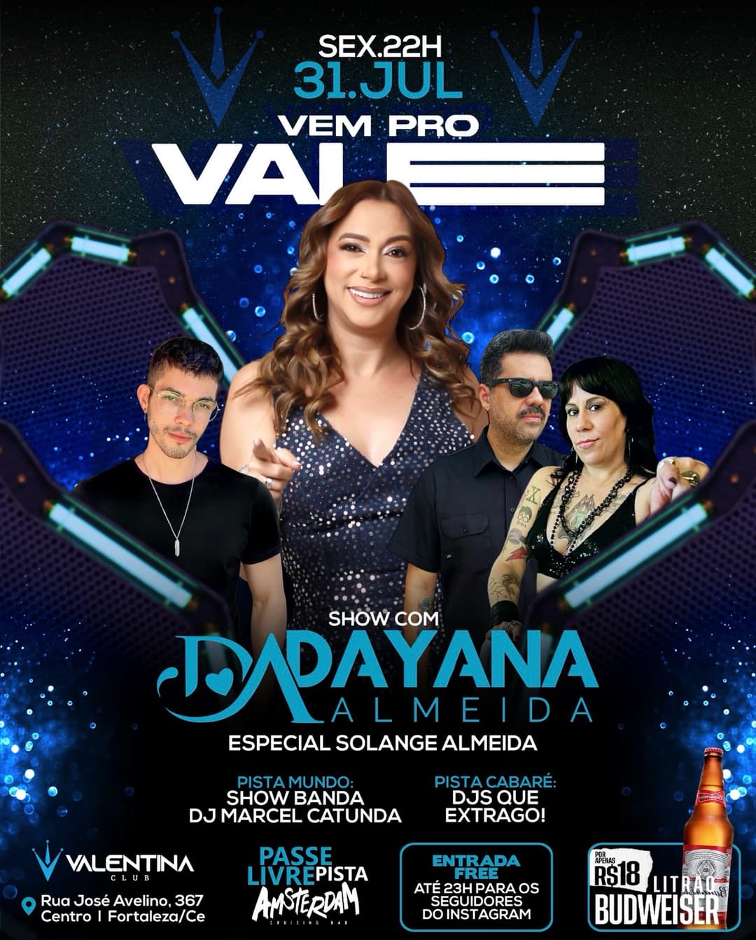 Flyer de DAYANA ALMEIDA