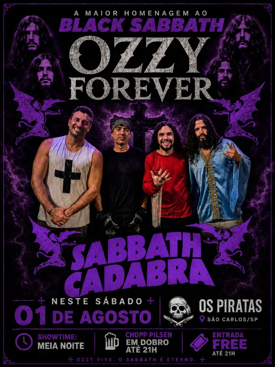 Flyer de Sabbath Cadabra