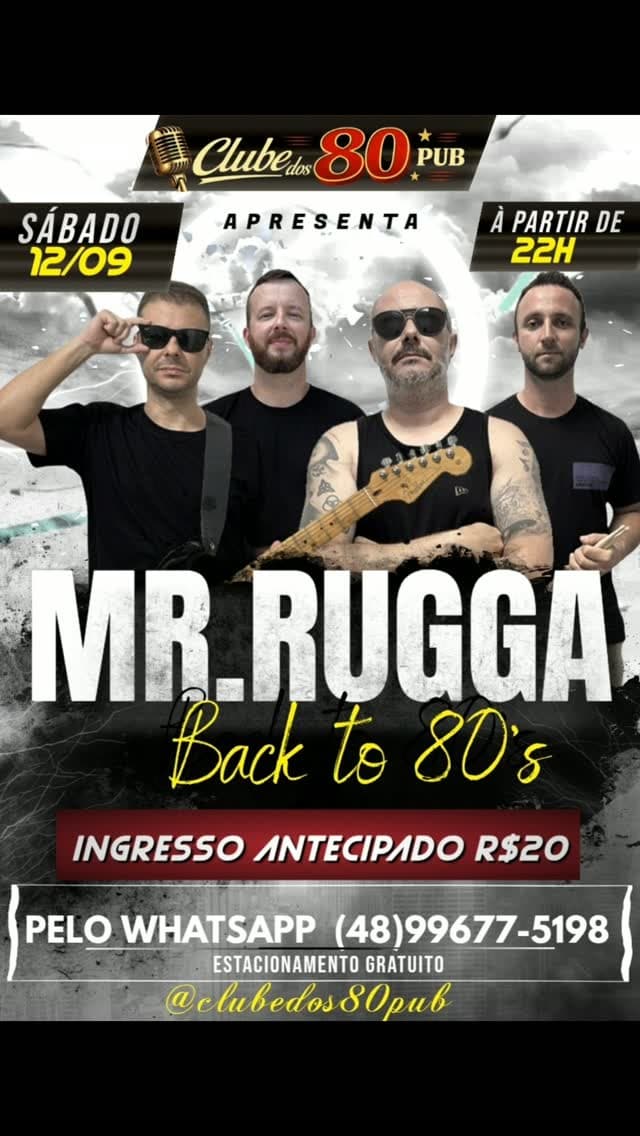 Flyer de Mr Rugga