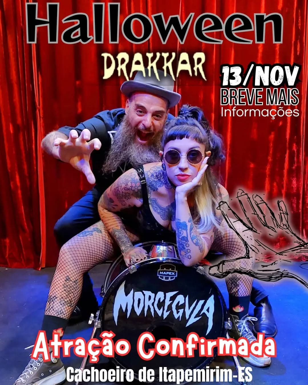 Flyer de Morcegula Duo