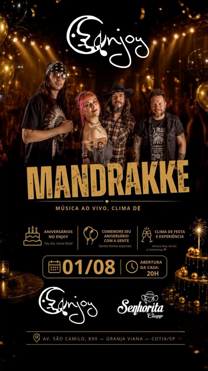 Flyer de Banda Mandrakke