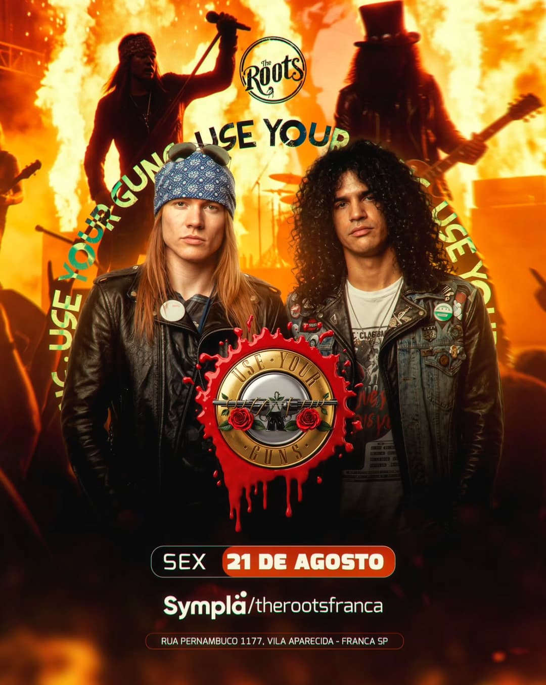 Flyer de Use Your Guns