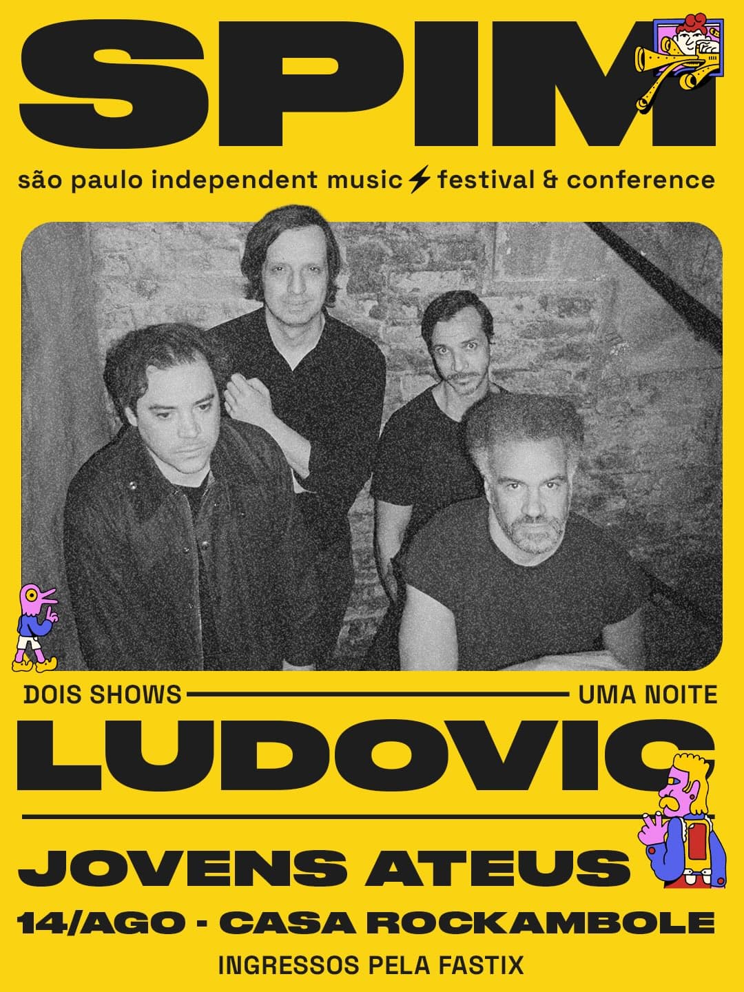 Flyer de Ludovic e jovensateus