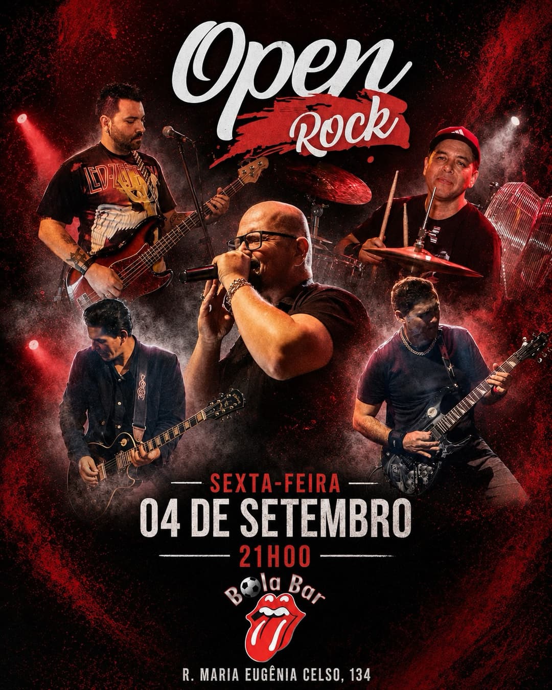 Flyer de Banda OpenRock