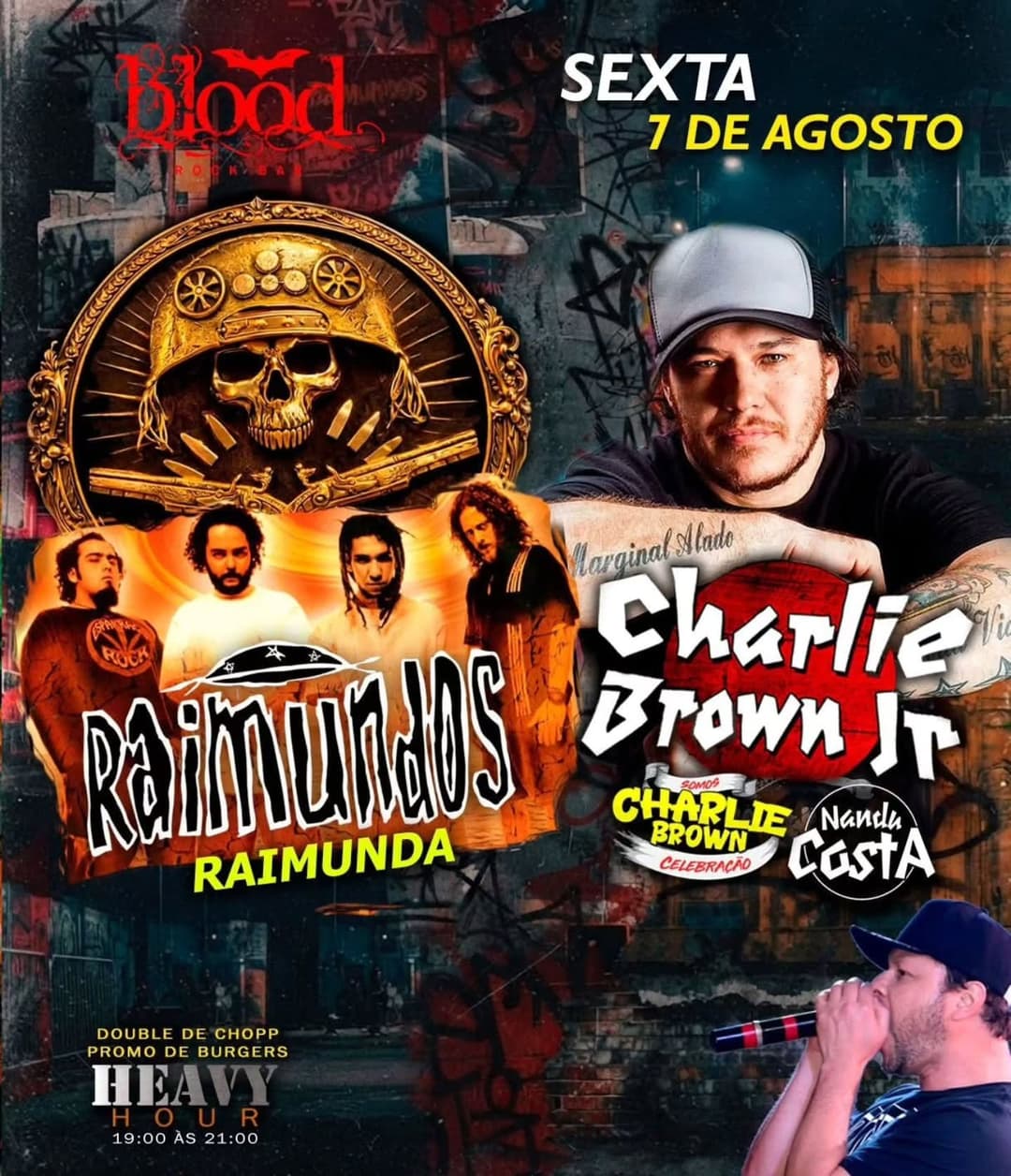 Flyer de Nandu Costa