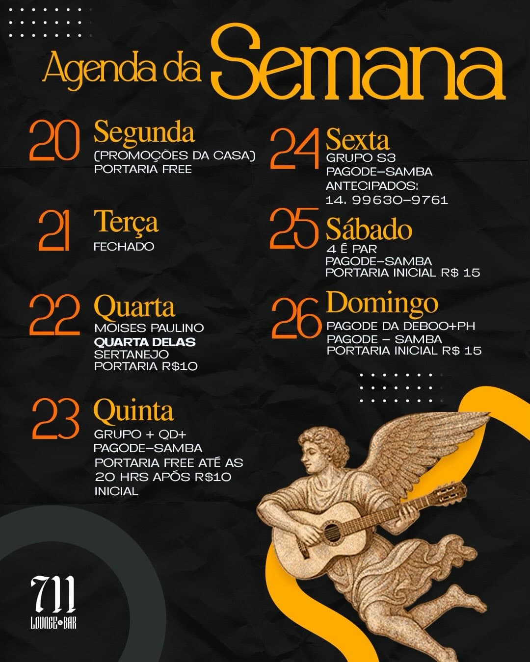 Flyer de Moises Paulino