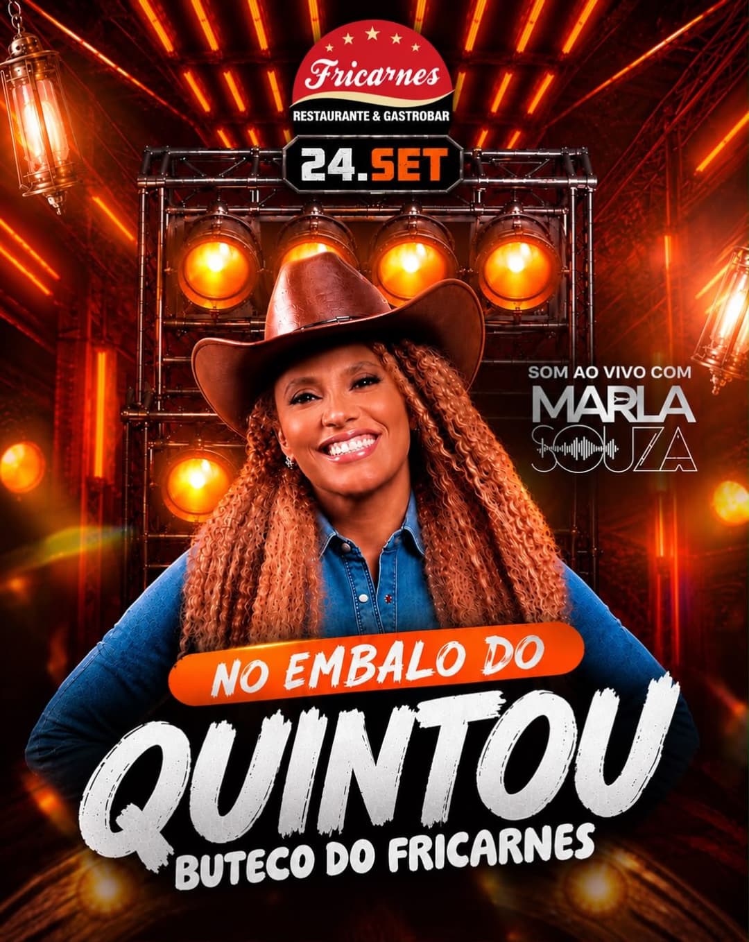 Flyer de Marla Souza