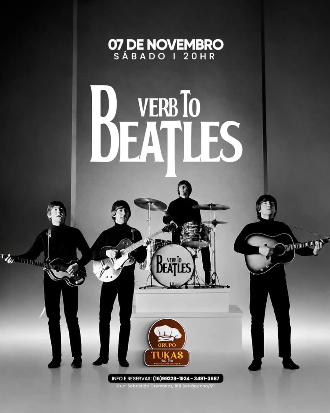 Flyer de Verbo Beatles